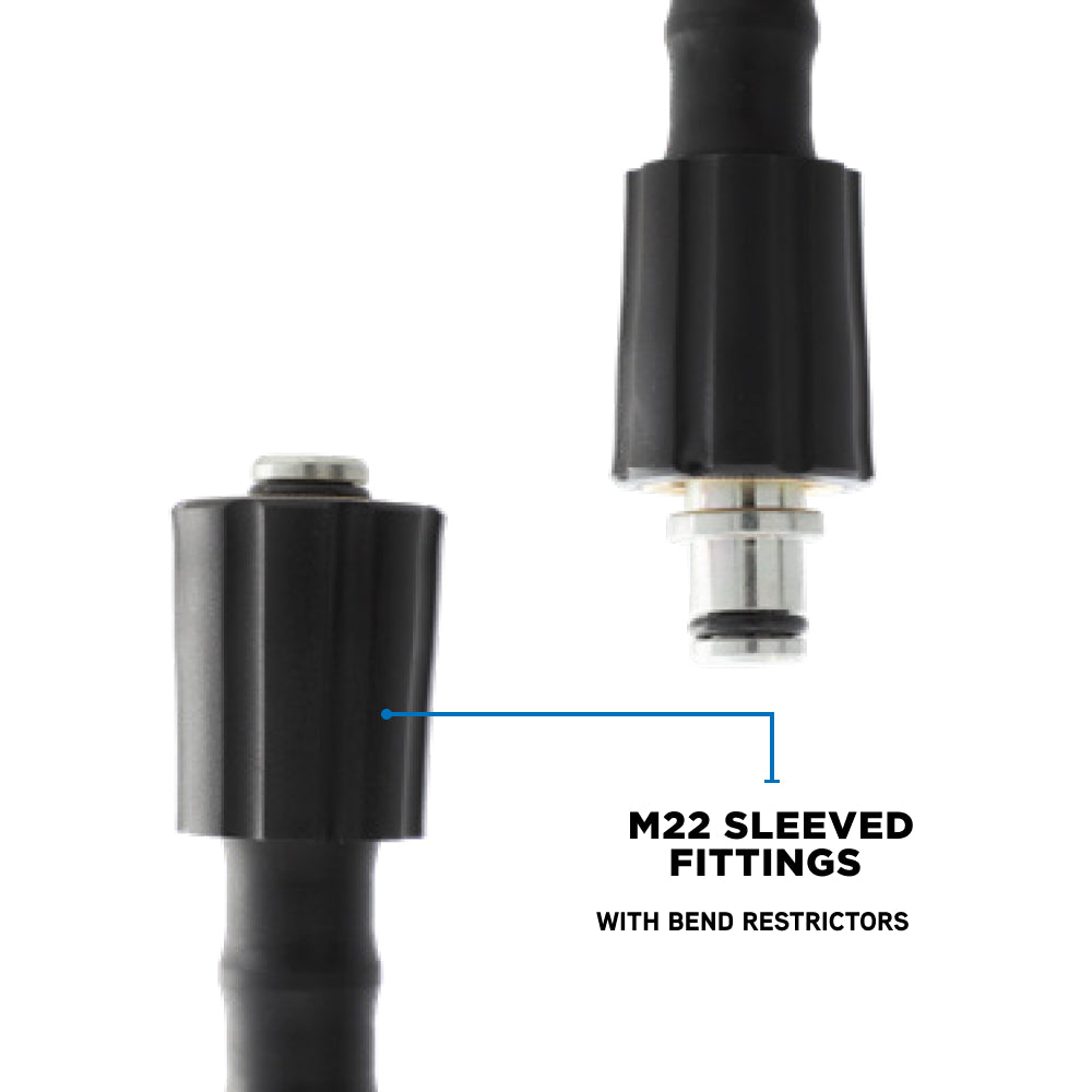 25' 3200PSI 1/4" Thermoplastic Hose