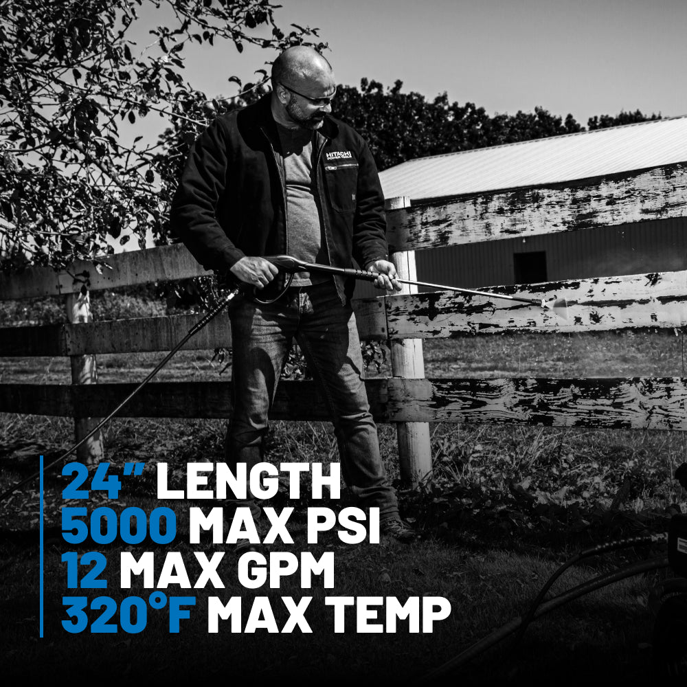 24" Insulated Steel Wand