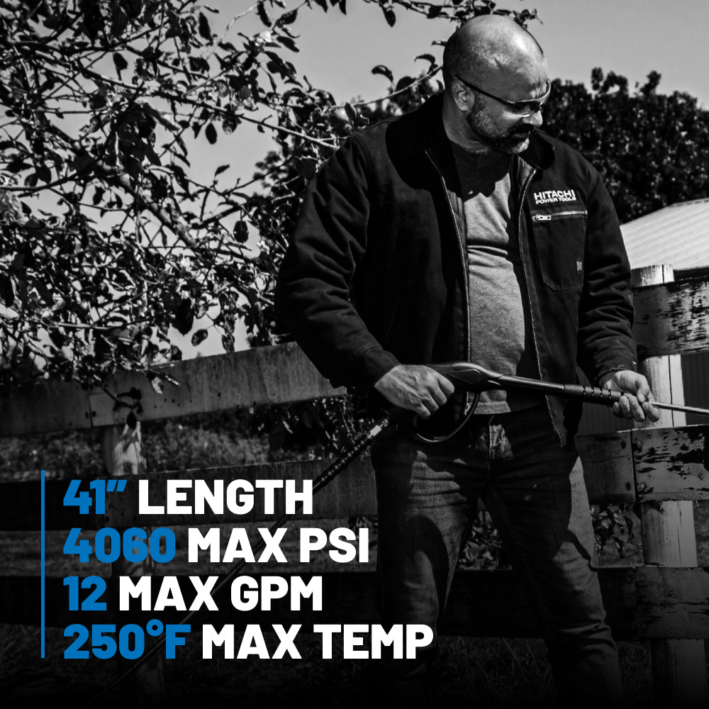 41″ Dual Wand 1/4" MNPT x 14" FNPT