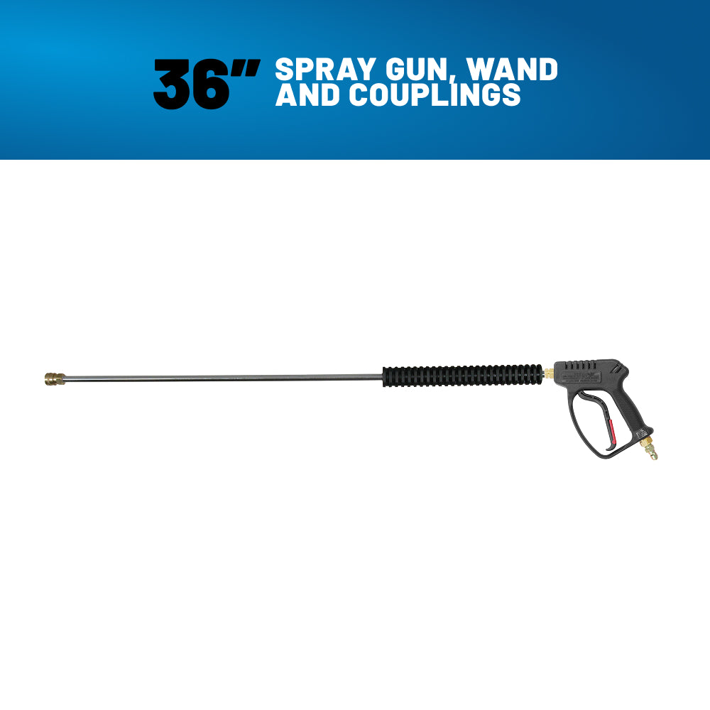 36" Pressure Washer Gun & Wand Assembly