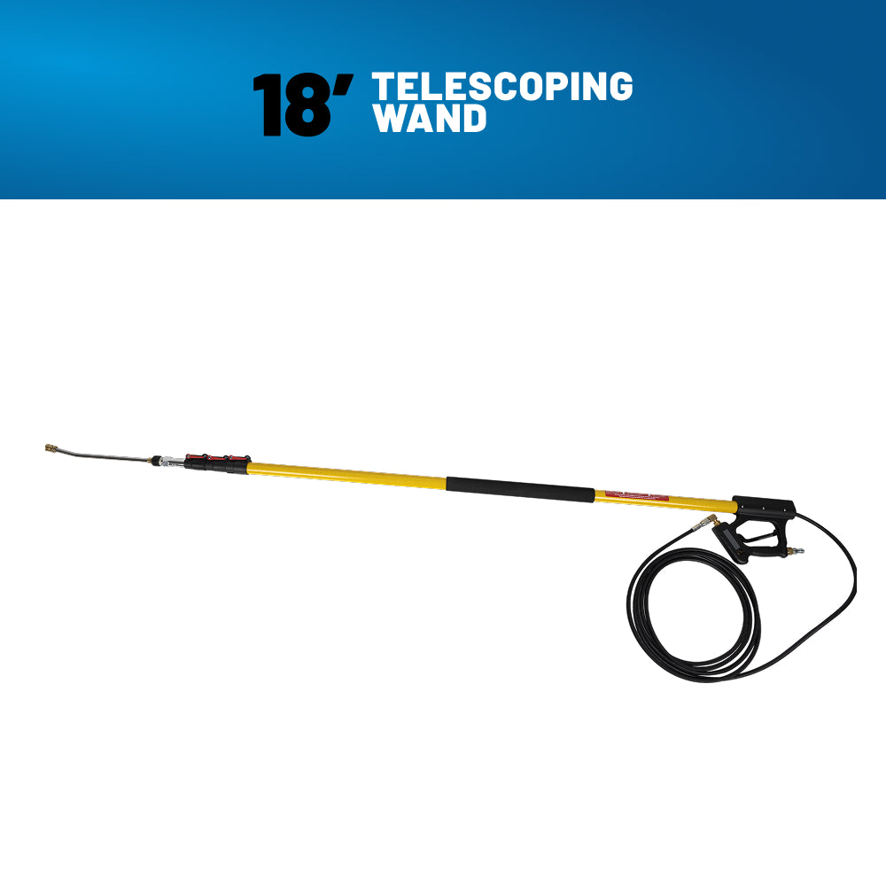 18' Telescoping Pressure Washer Wand