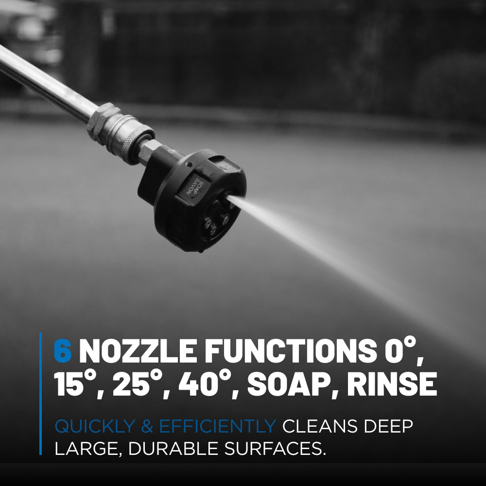 Six Multi-Function Spray Nozzle - 035 Orifice