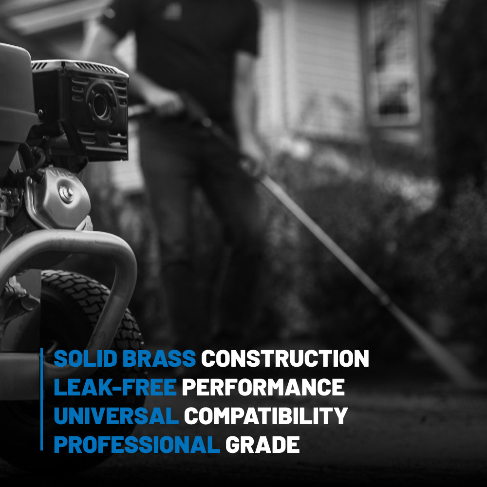 3/8" FNPT 4,000PSI Quick Connect Brass Coupler