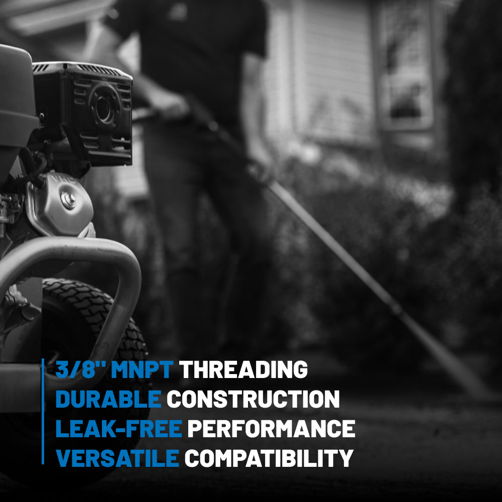 3/8" Male M22 MNPT Adapter Fitting