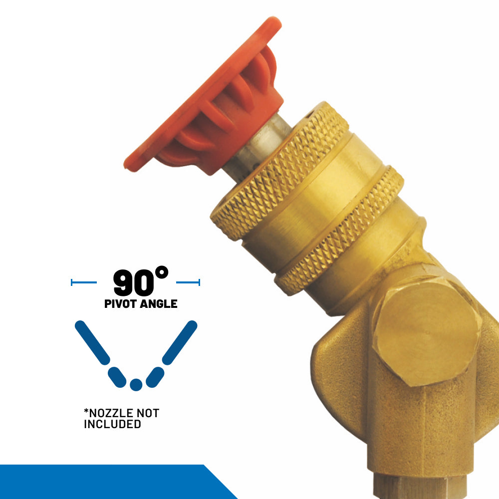 90° Adjustable 3 Position Pivot Coupler