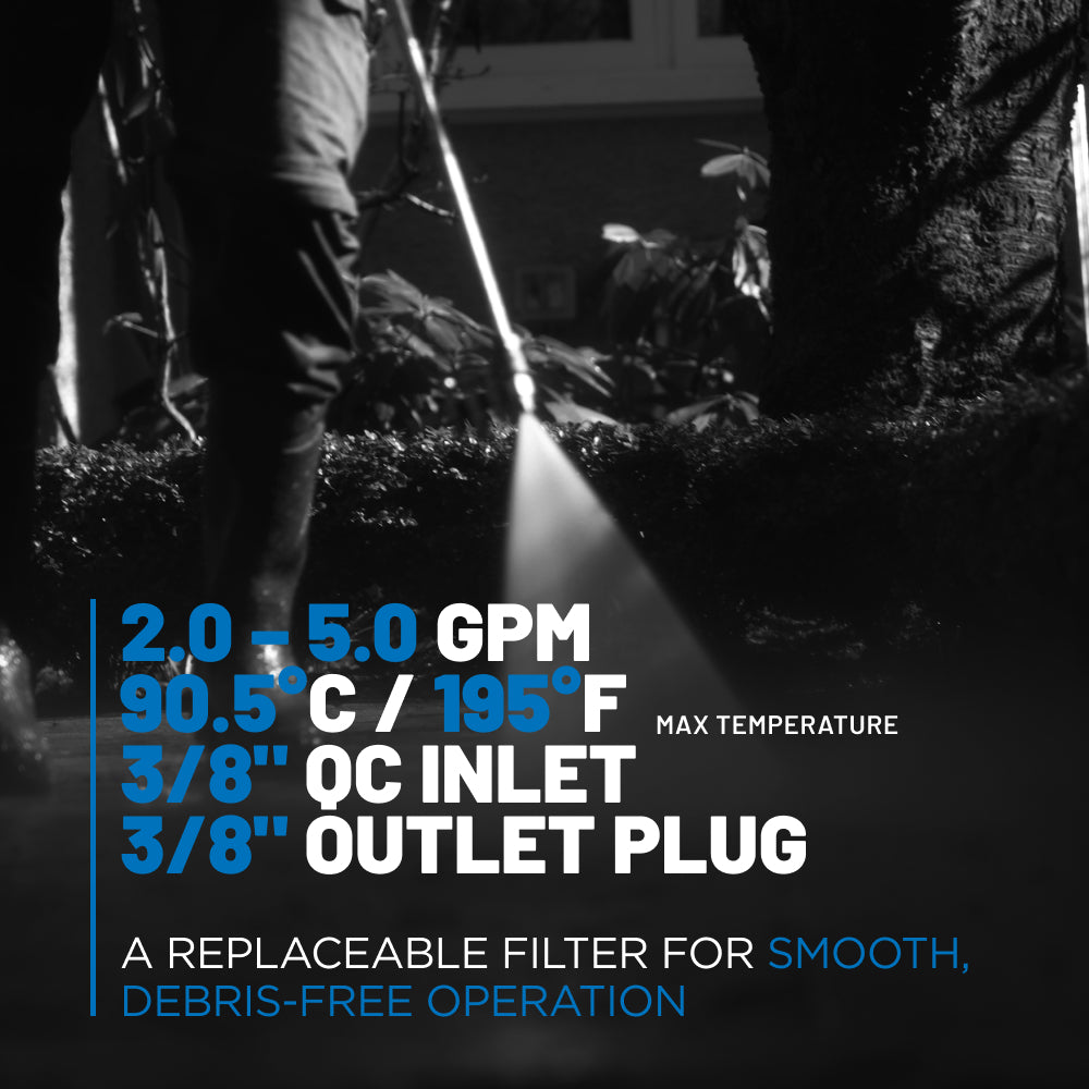 3/8" Low Pressure Chemical Injector