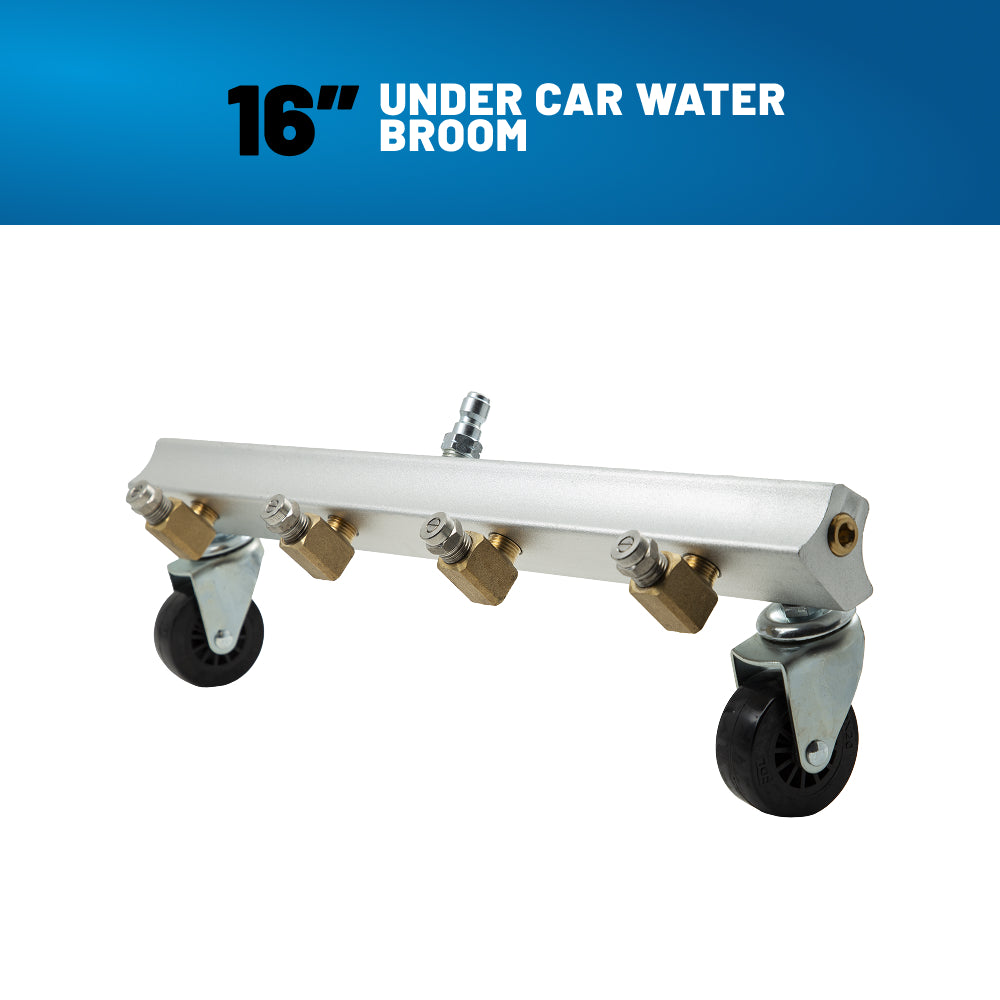 16" Under Car Pressure Washer Water Broom