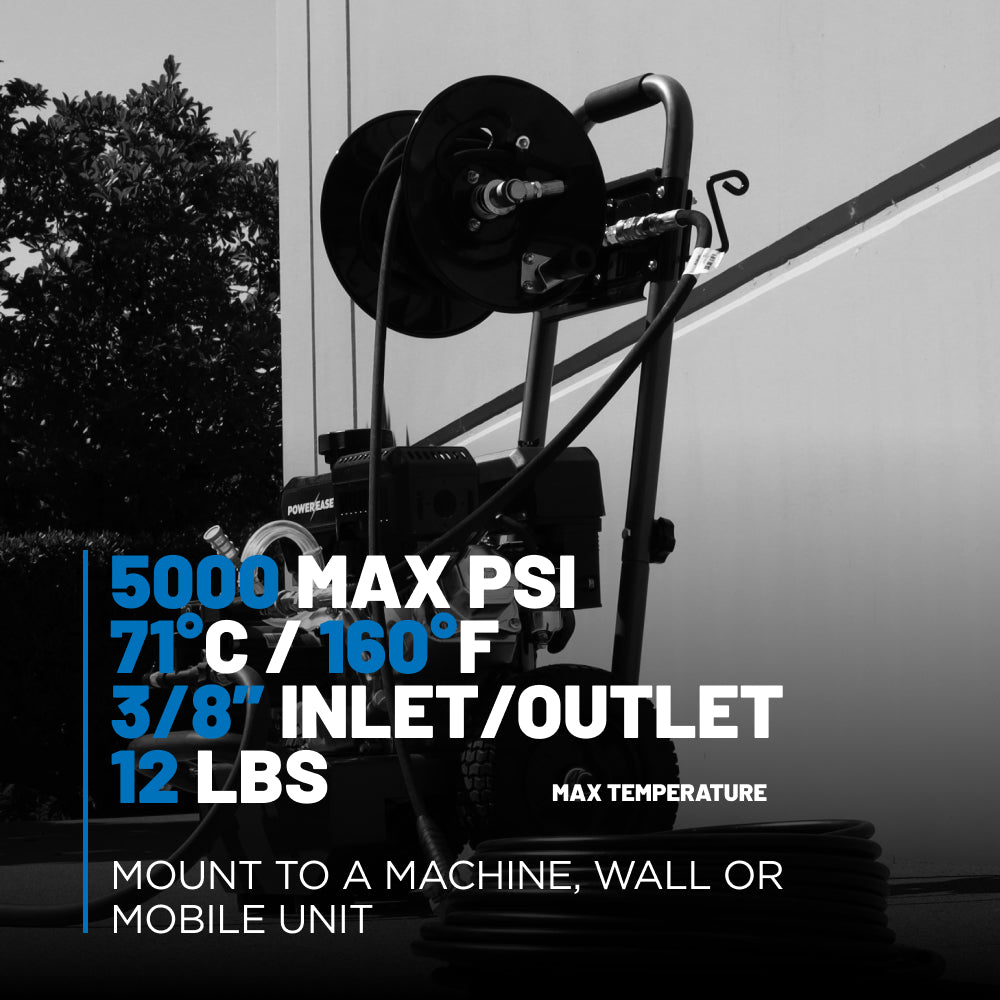 50' Hose Reel Kit with Hand Crank