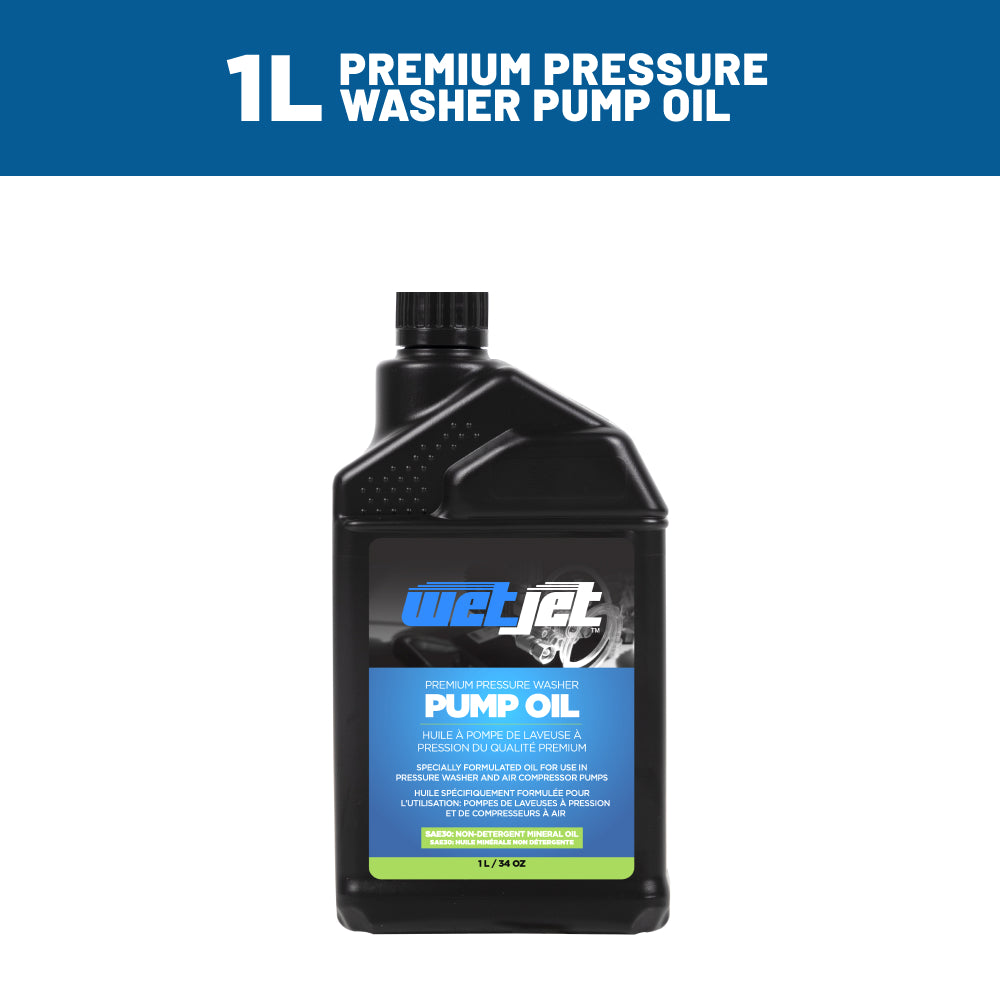 High Pressure Pump Oil for Pressure Washer – 1L (12 Pack)