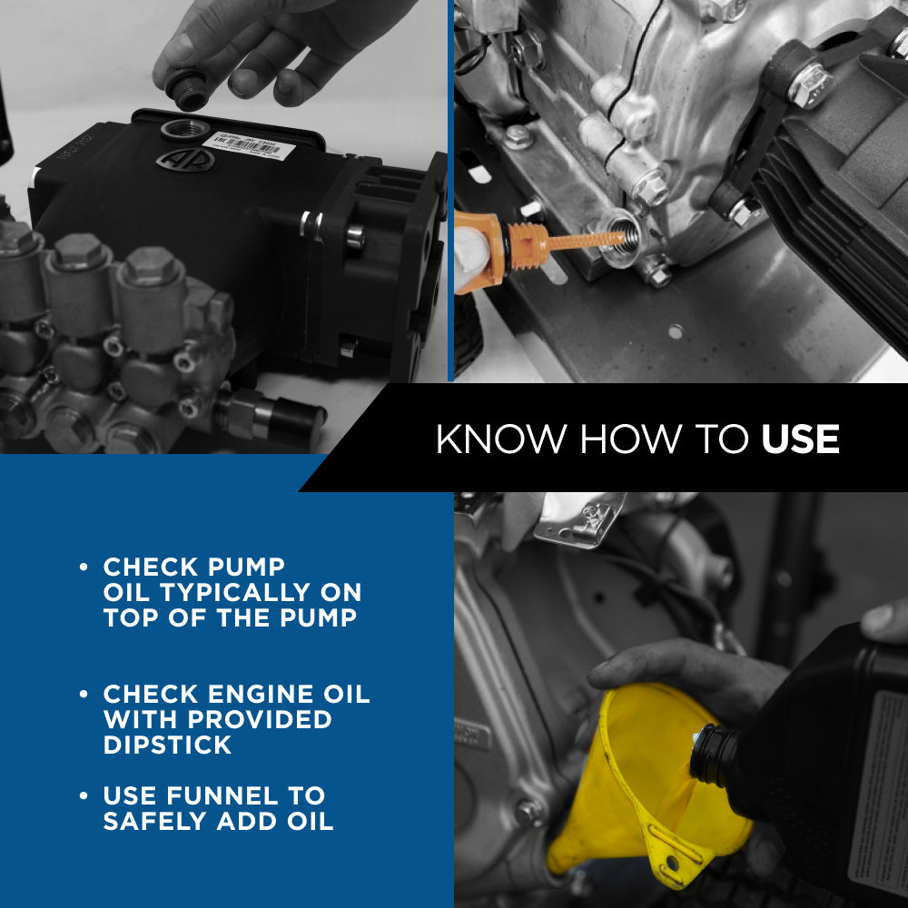 High Pressure Pump Oil for Pressure Washer – 1L (12 Pack)