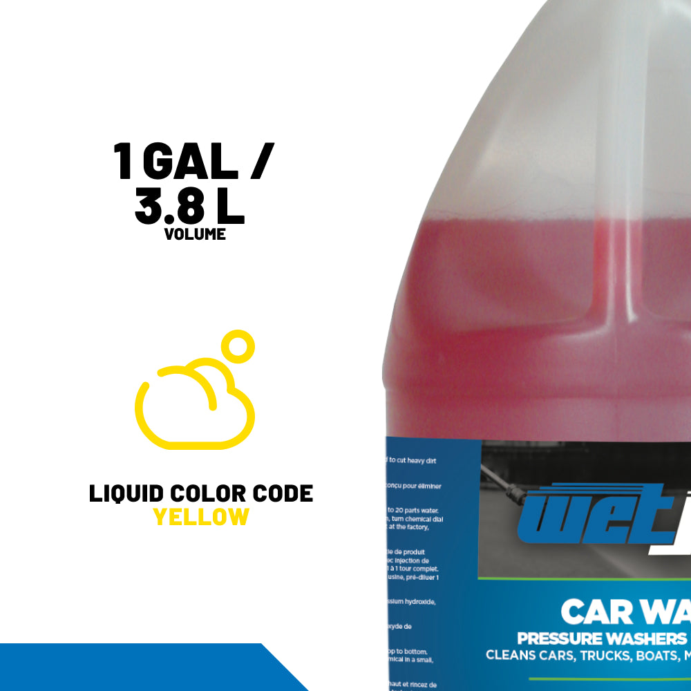Pressure Washer Car Wash Detergent - 1 Gallon