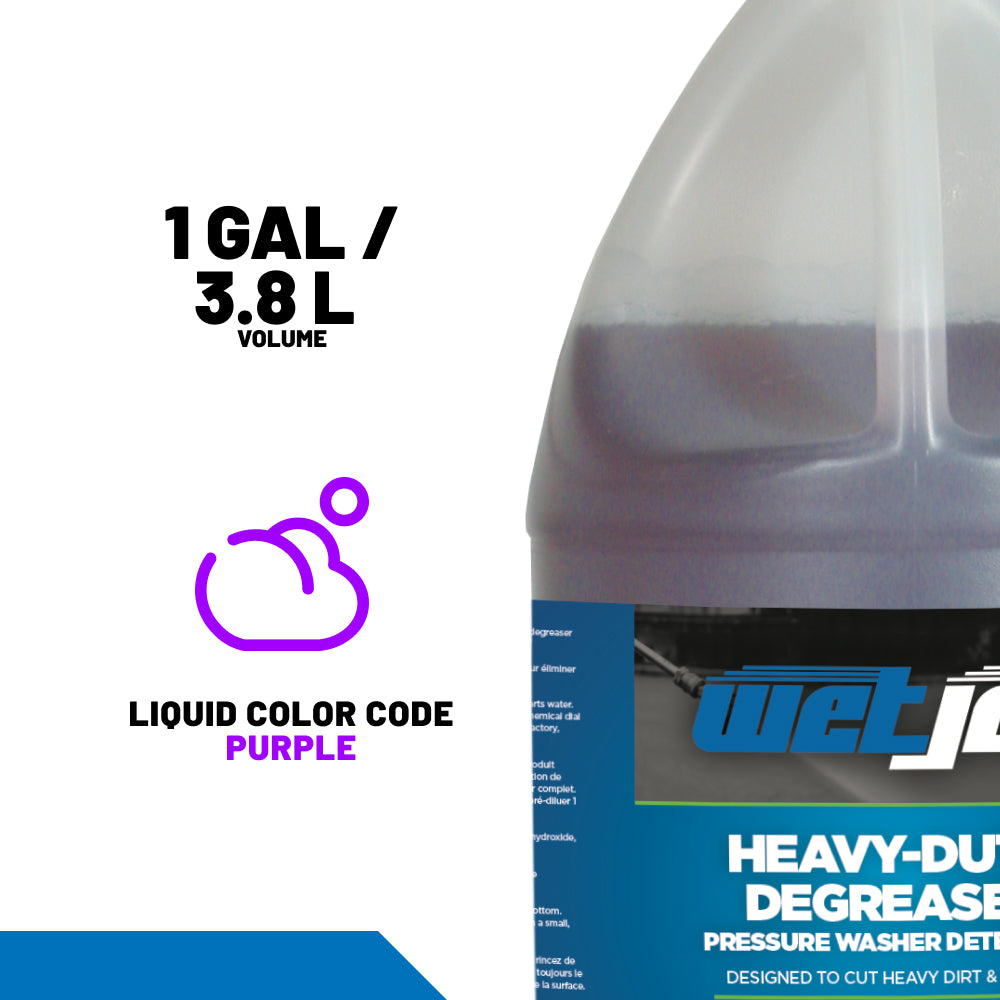 Pressure Washer Heavy Duty Degreaser – 1 Gallon