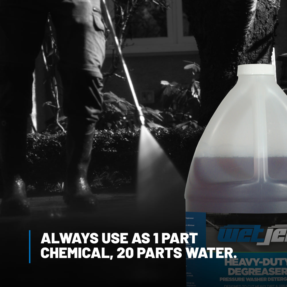 Pressure Washer Heavy Duty Degreaser – 1 Gallon