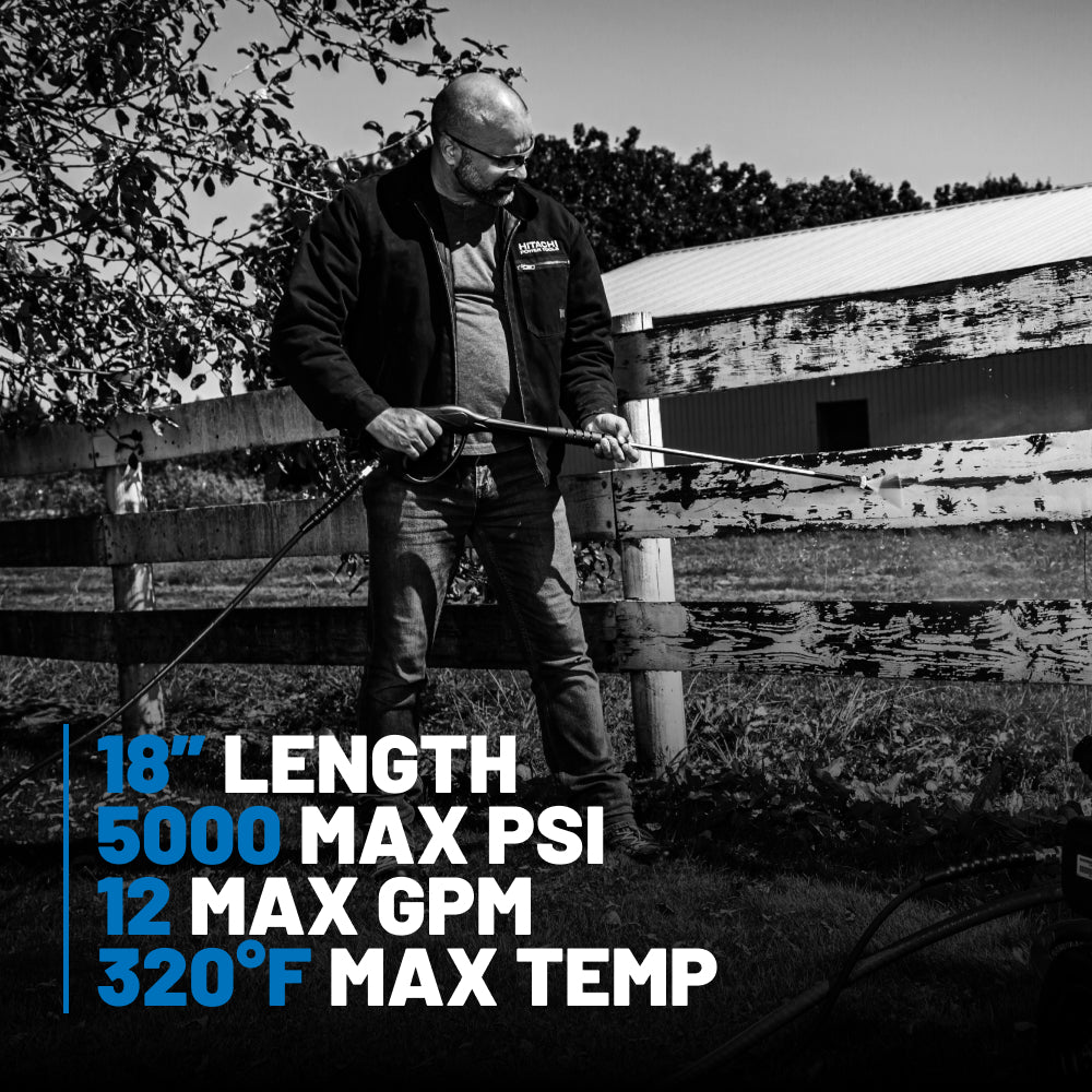 18" Insulated Steel Wand