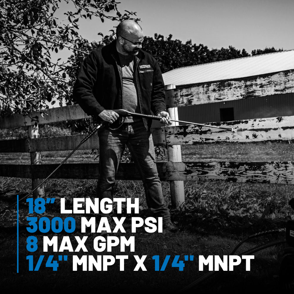 18" Rubber Casing Flex Wand