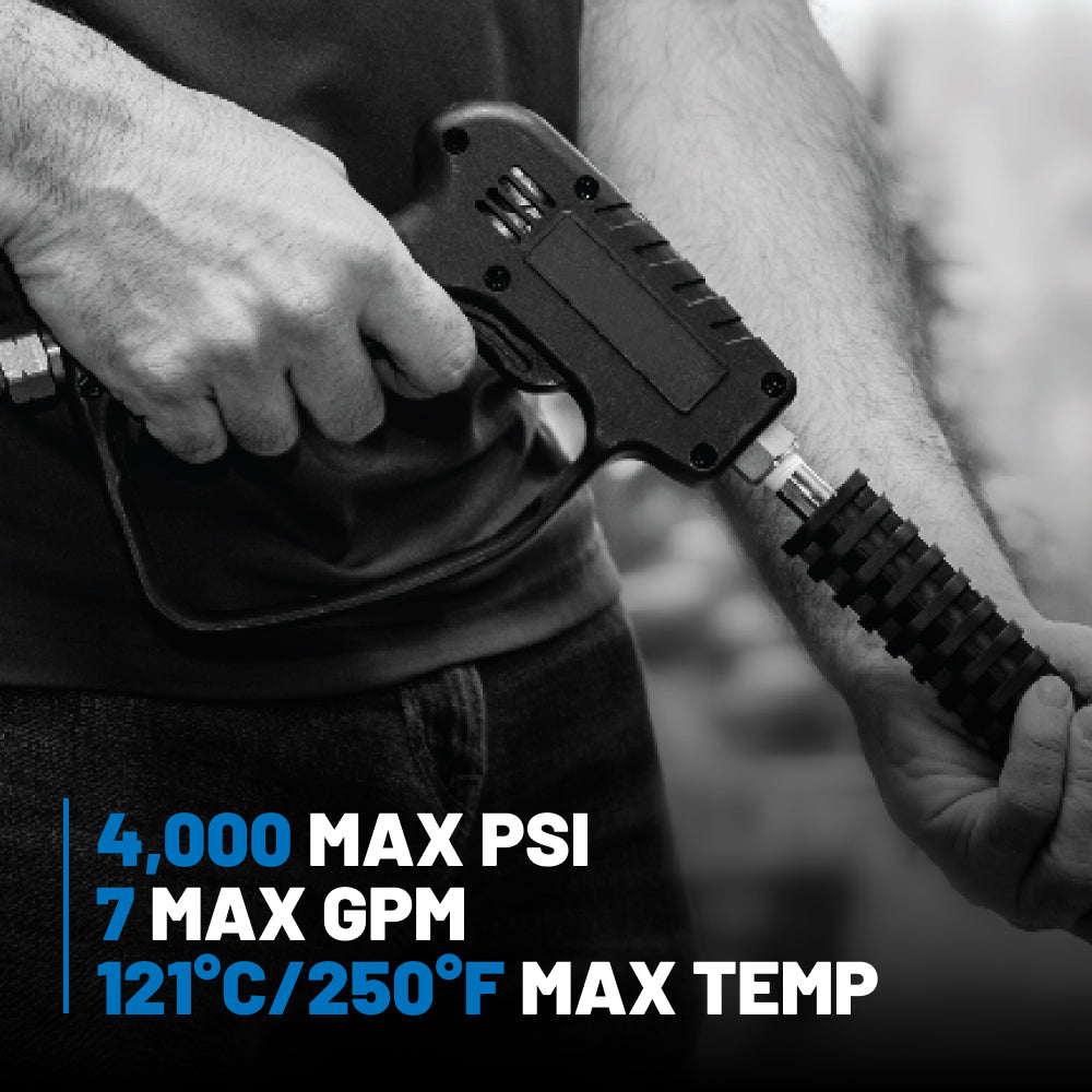 4,000PSI High Temperature Shut-Off Pressure Washer Gun