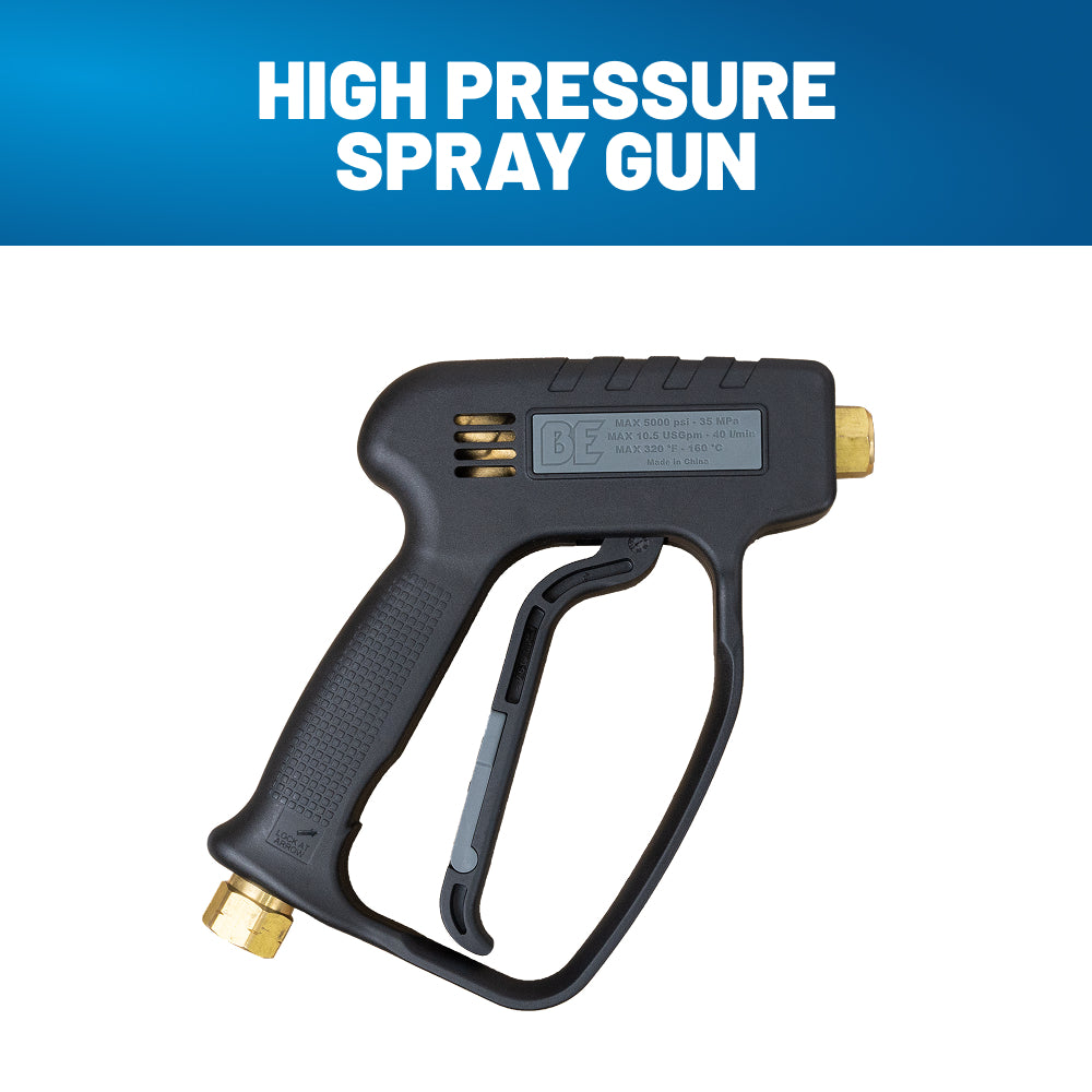 5,000PSI Commercial High Temperature Shut-Off Pressure Washer Gun