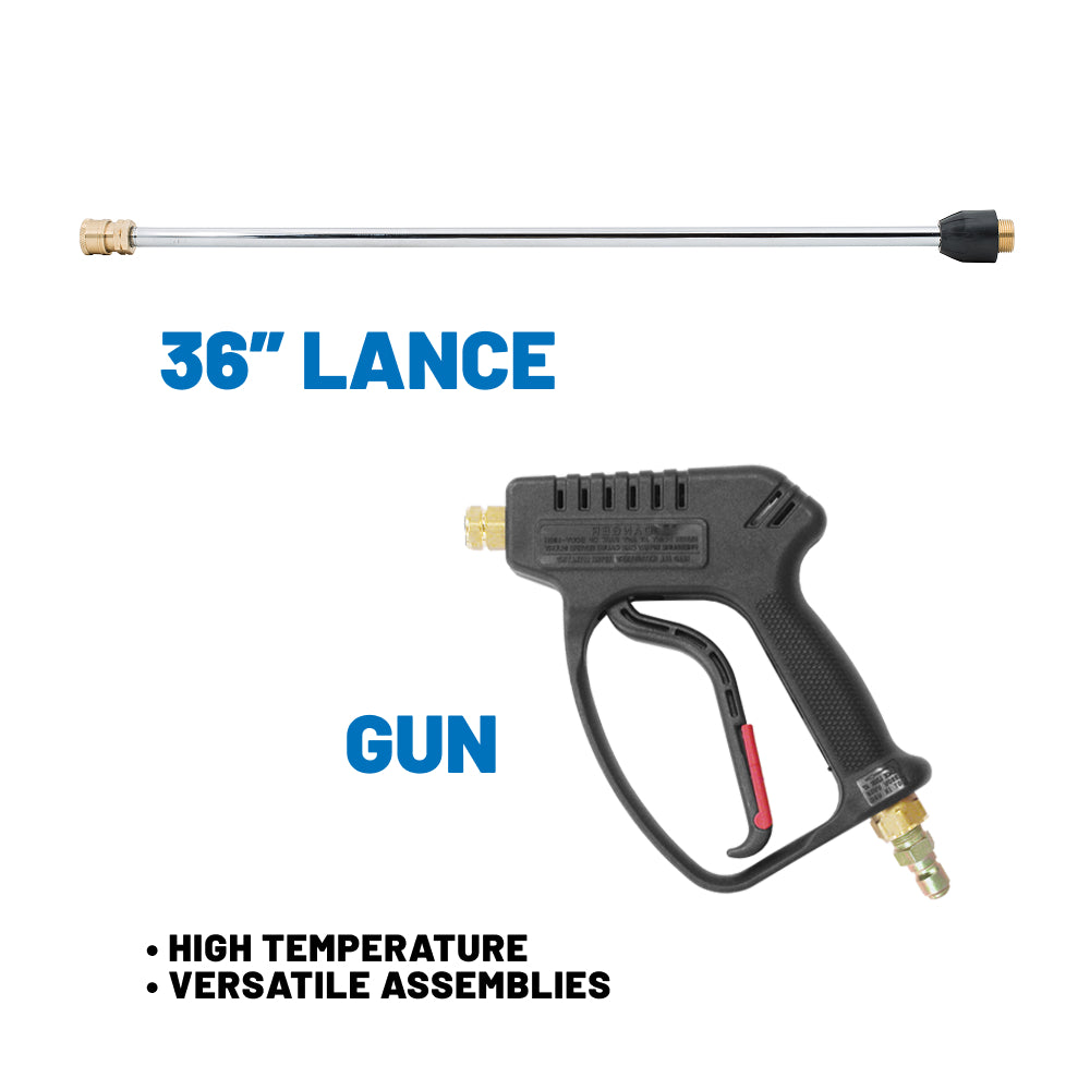 36" Pressure Washer Gun & Wand Assembly