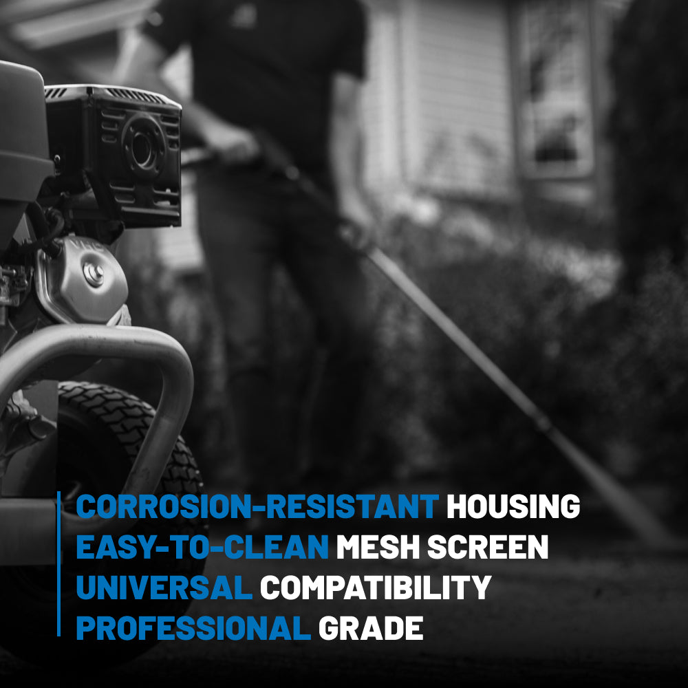 Water Inlet Filter 1/2" MNPT x 3/4" FGHT