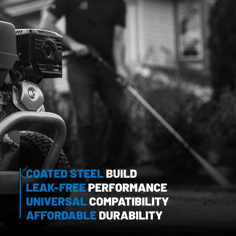 3/8" FNPT 5,000PSI Quick Connect Coated Steel Fitting