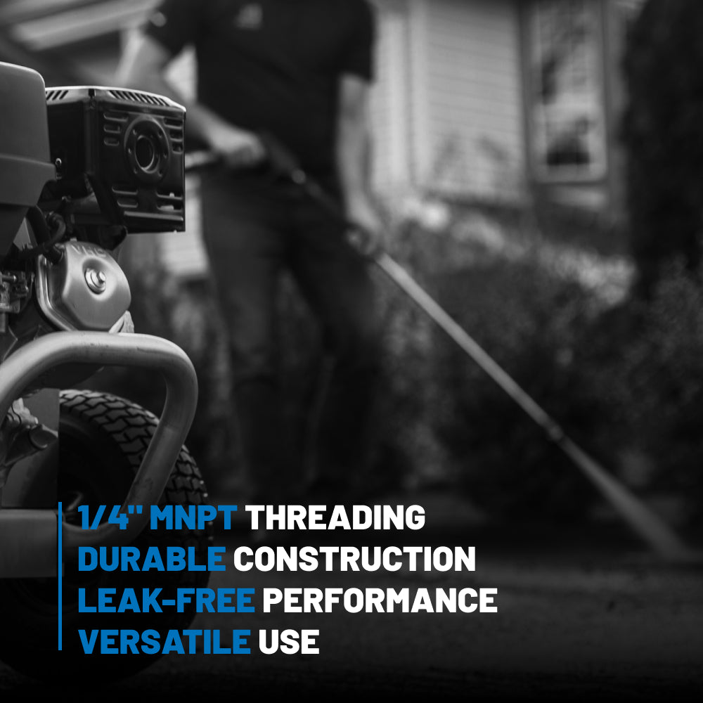 1/4" Female M22 MNPT Adapter Fitting - Retail Ready Packaging