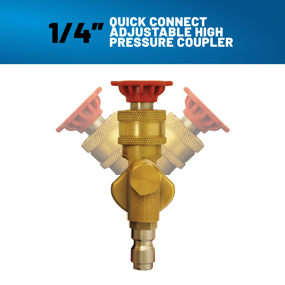 90° Adjustable 3 Position Pivot Coupler