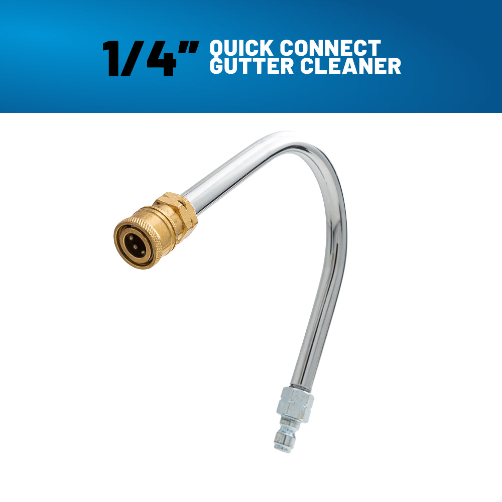 1/4" Quick Connect Gutter Cleaner