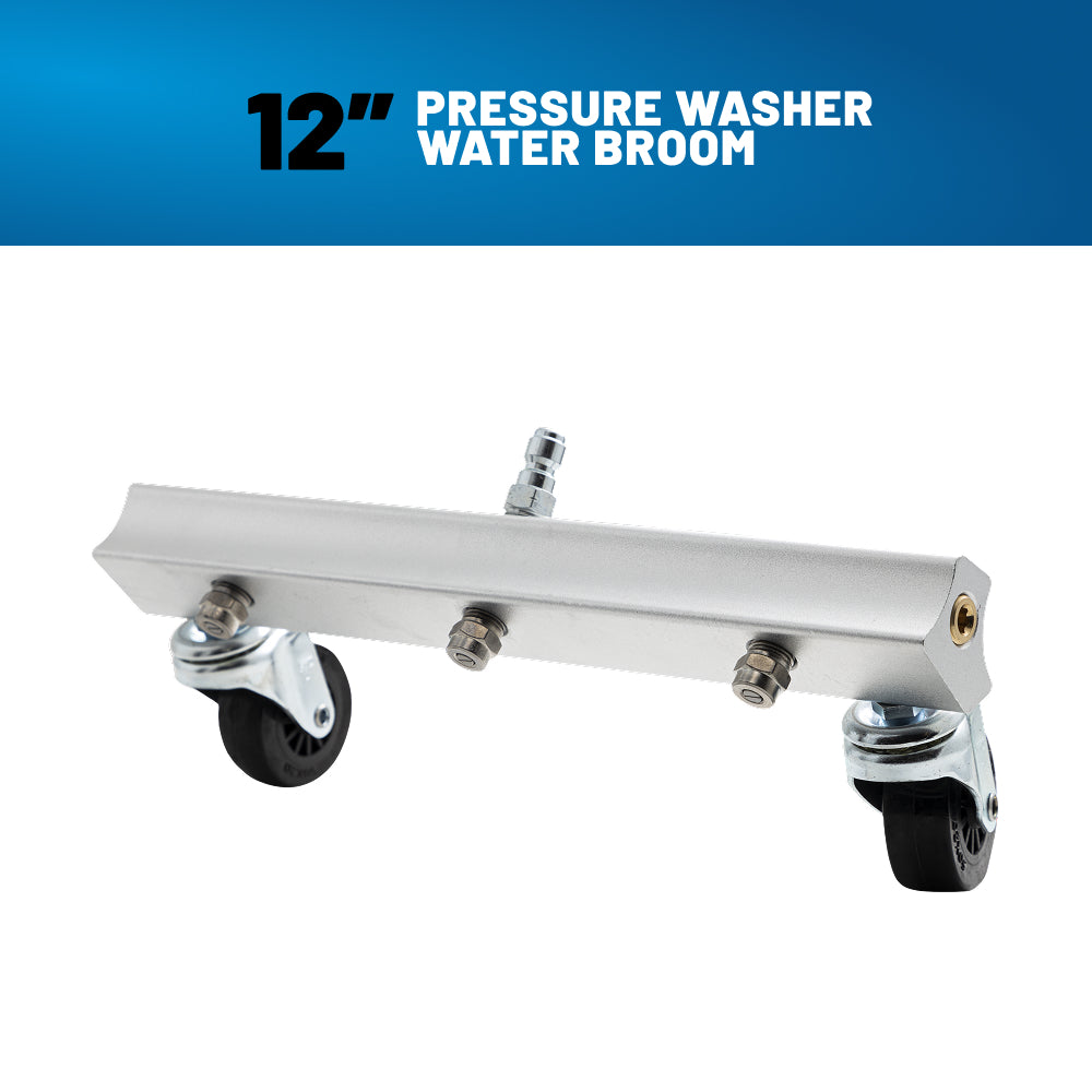 12" Pressure Washer Water Broom