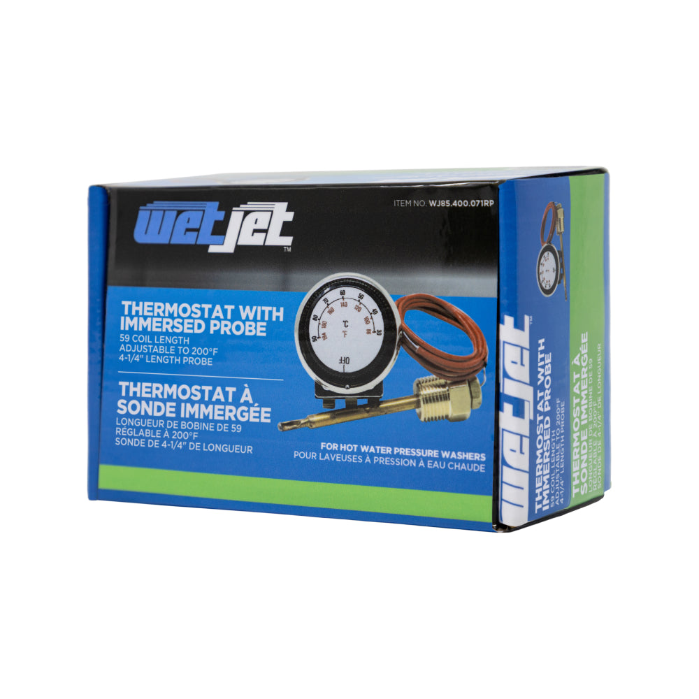 Thermostat with Immersed Probe