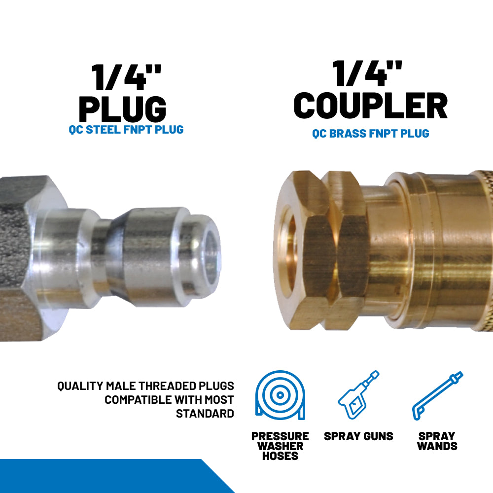 4-Piece Quick Connect Kit – MNPT