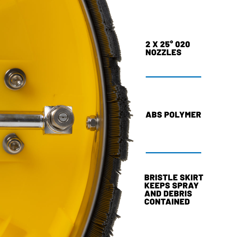 16" Whirl-A-Way Pressure Washer Surface Cleaner