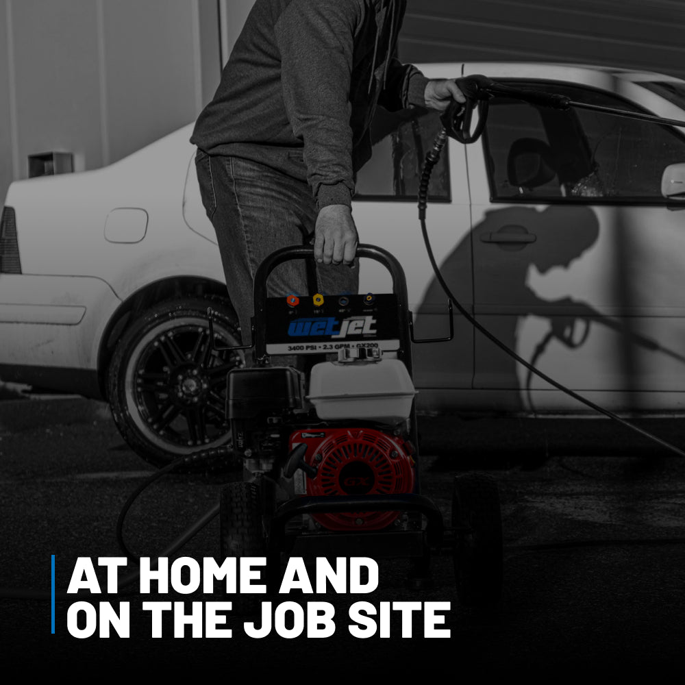 3400PSI 2.5GPM Gas Pressure Washer with Axial Pump -  WJ3265HA
