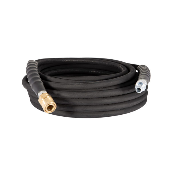 50 FT – 3/8″ – 4000 PSI Steel Braided Rubber Hose