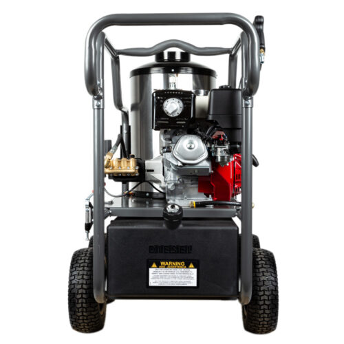 4000 PSI – 4GPM Hot Water Pressure Washer with a Honda GX390 Engine and ...